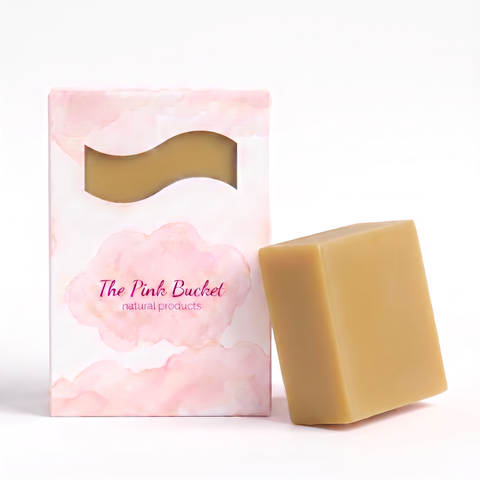 Ginger soap bar and box